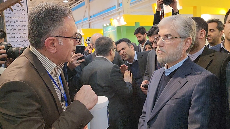 در بیست و ششمین نمایشگاه ملی دستاوردهای پژوهش، فناوری و فن‌بازار، «دکتر حسین سیمایی صراف»، با همراهی «دکتر سید یحیی میرزایی»، رئیس پارک علم و فناوری خوزستان، از دستاوردهای شرکت‌های فناور این استان بازدید کرد.