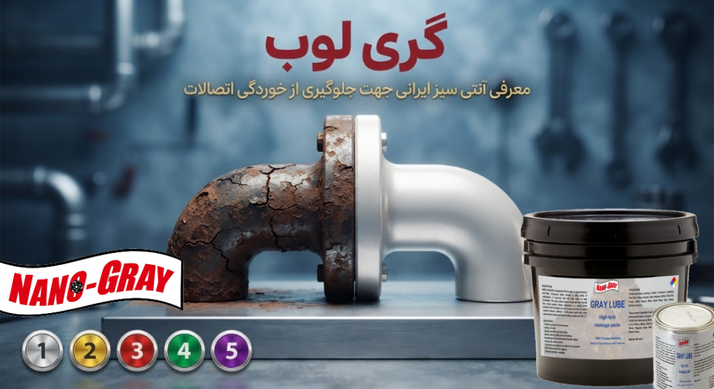 گری لوب - آنتی سیزی جهت جلوگیری از خوردگی و پوسیدگی و جوش سرد